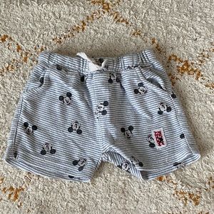 Zara Baby Mickey Mouse Shorts